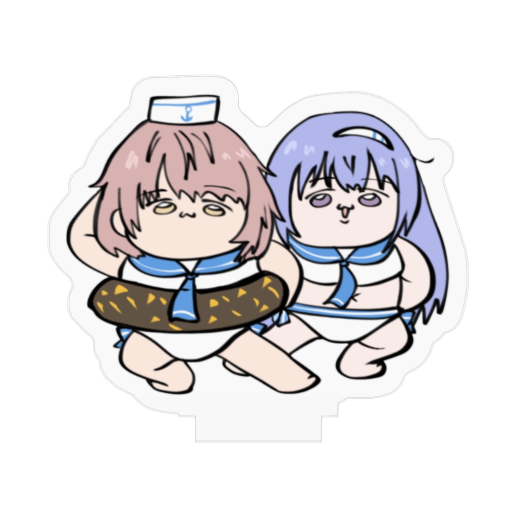 エロすぎる季節外れの水着アクスタ