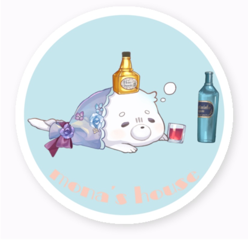 【第一弾】ぽしゃけ二日酔いステッカー