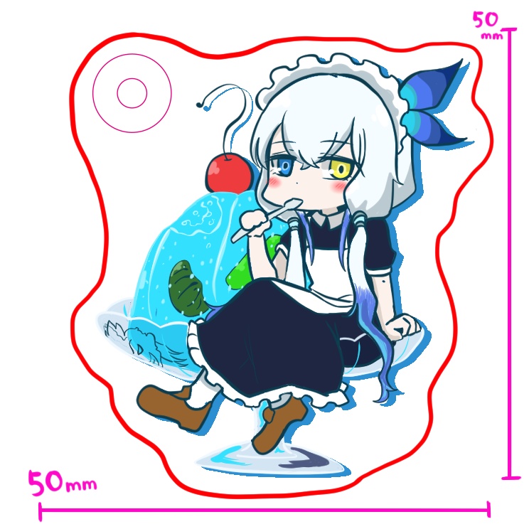 【C107】ヴェハリヤー　アクリルキーホルダー