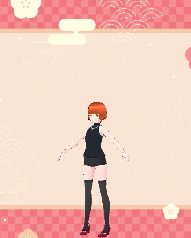 【clusterですぐ使える】3Dモデル鮭野イクラ【VRM】