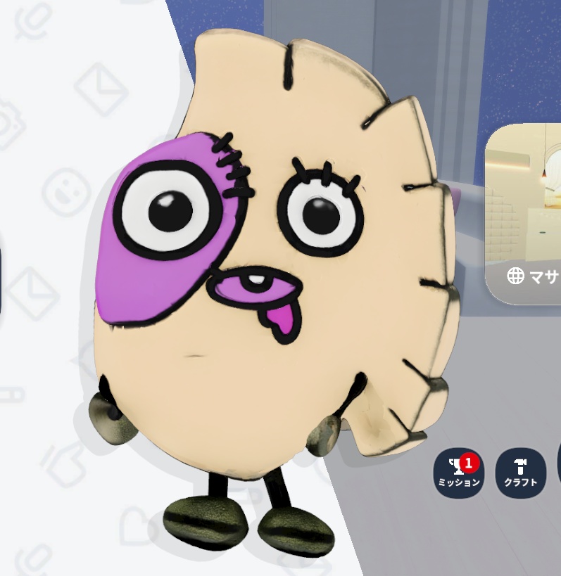 【新作3Dモデル】ぎょうざぞんび【アバター】