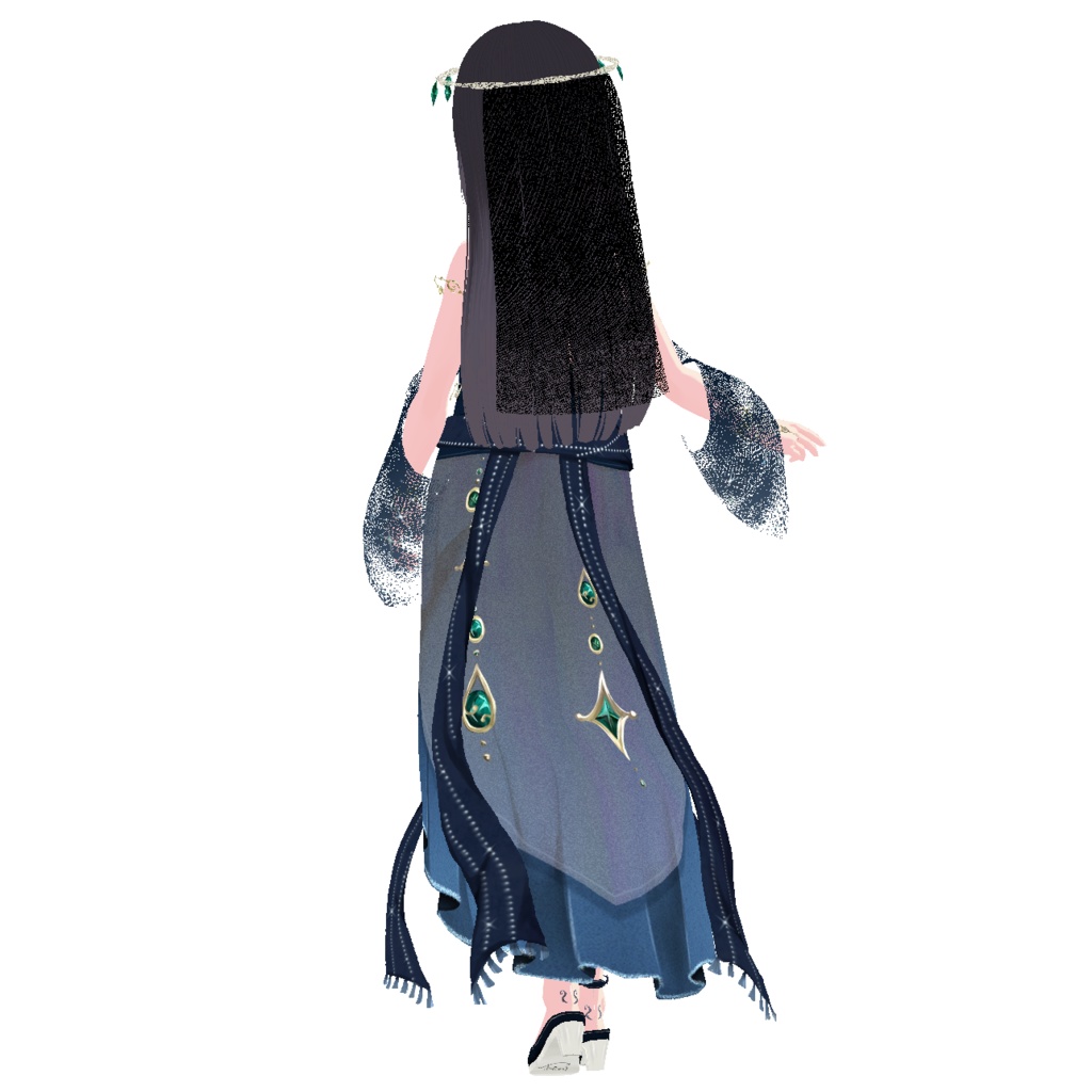 【Vroid】異国の踊り子(無料版)