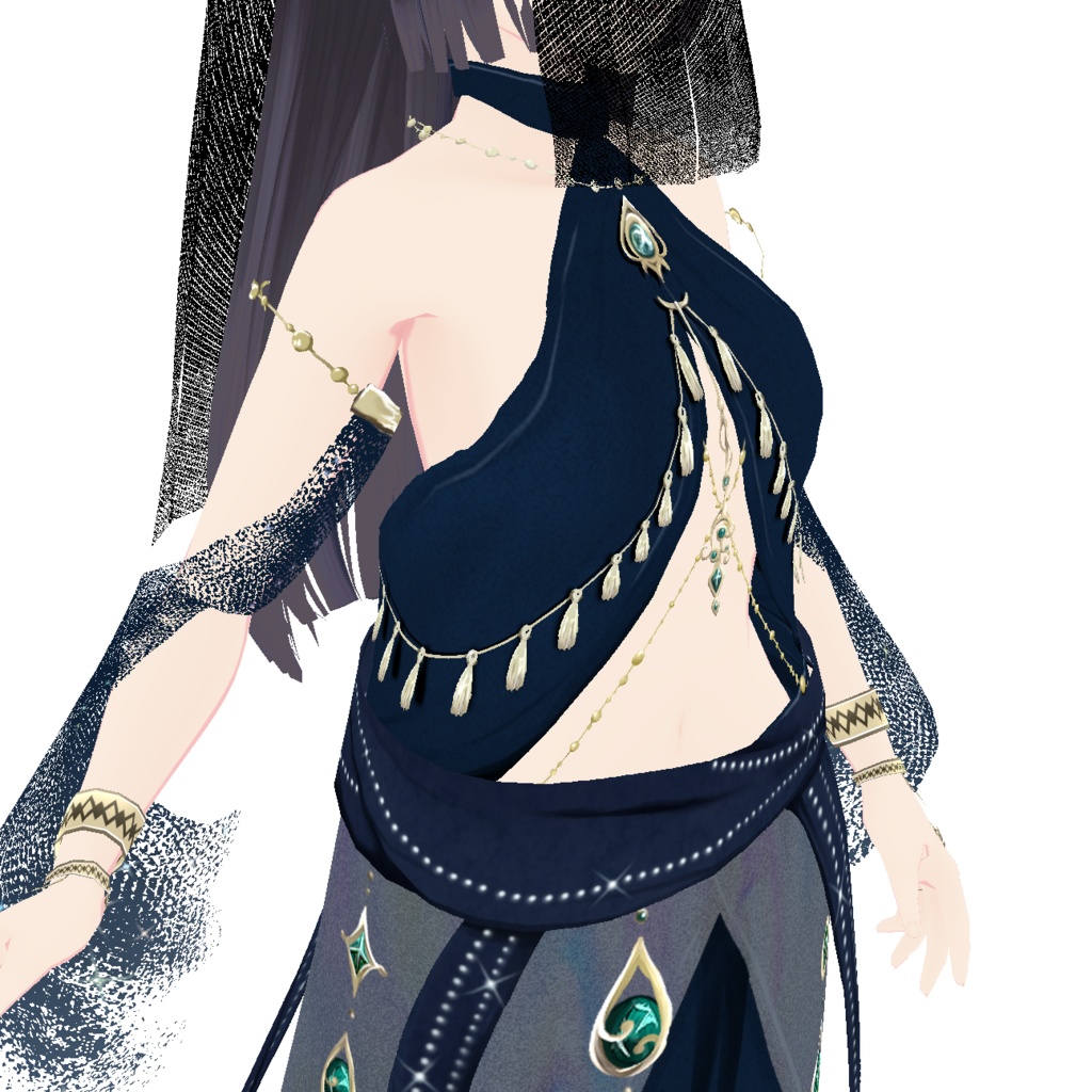 【Vroid】異国の踊り子(無料版)