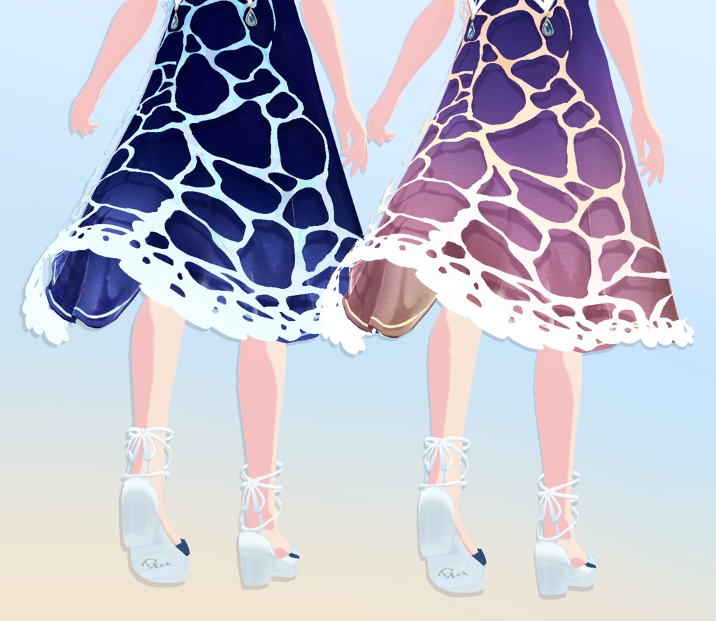 【Vroid】水面セーラー【無料版有】