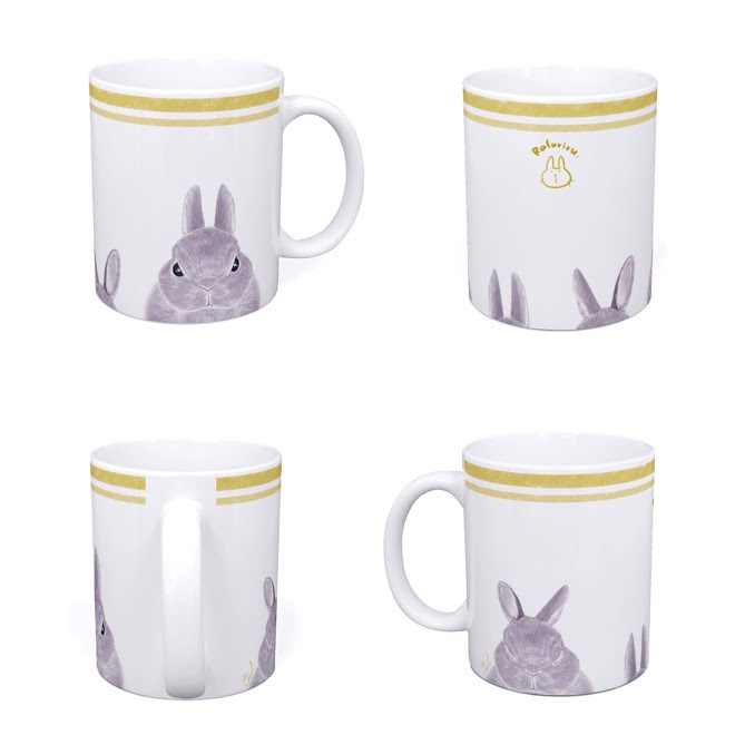 「うさぎのみみ」マグカップ【オリジナル】