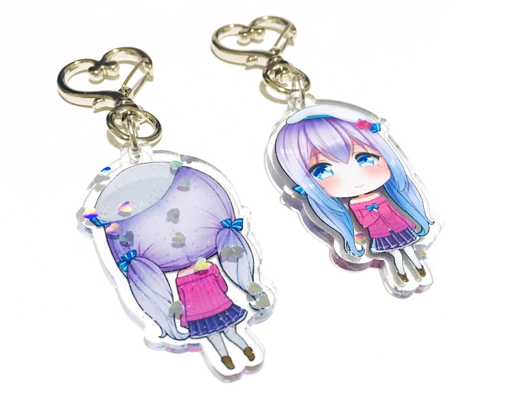 【二次創作】【自家通販】IRIAM 花町すみれ アクリルキーホルダー