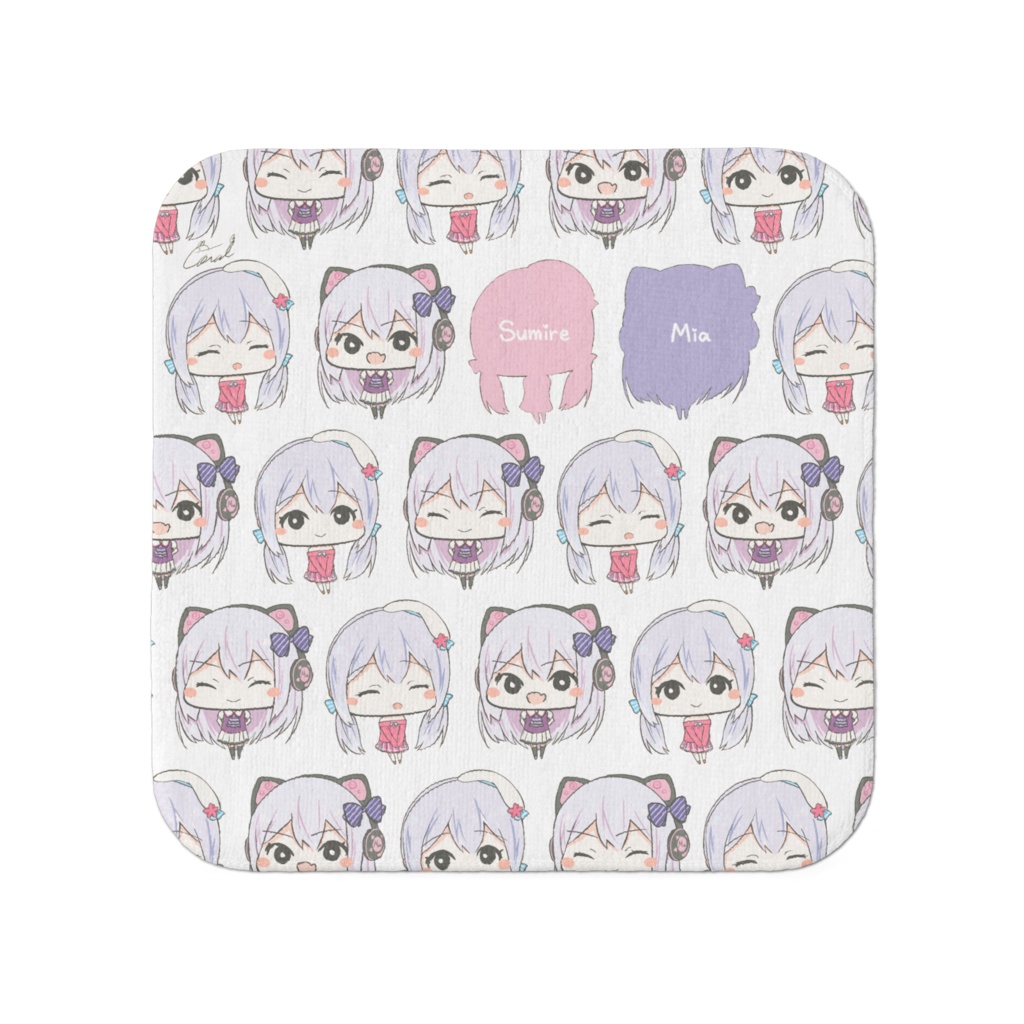 【二次創作】みあすみハンドタオル