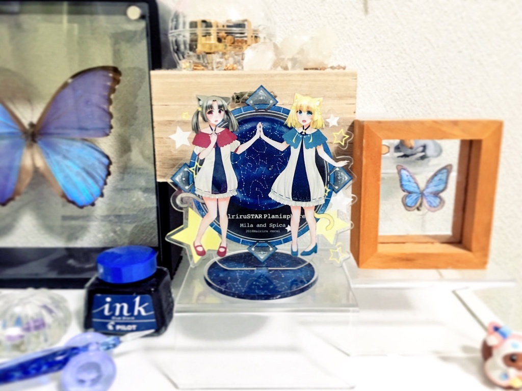 「スピカとミラ」アクリルスタンドフィギュア【自家通販】【オリジナル】