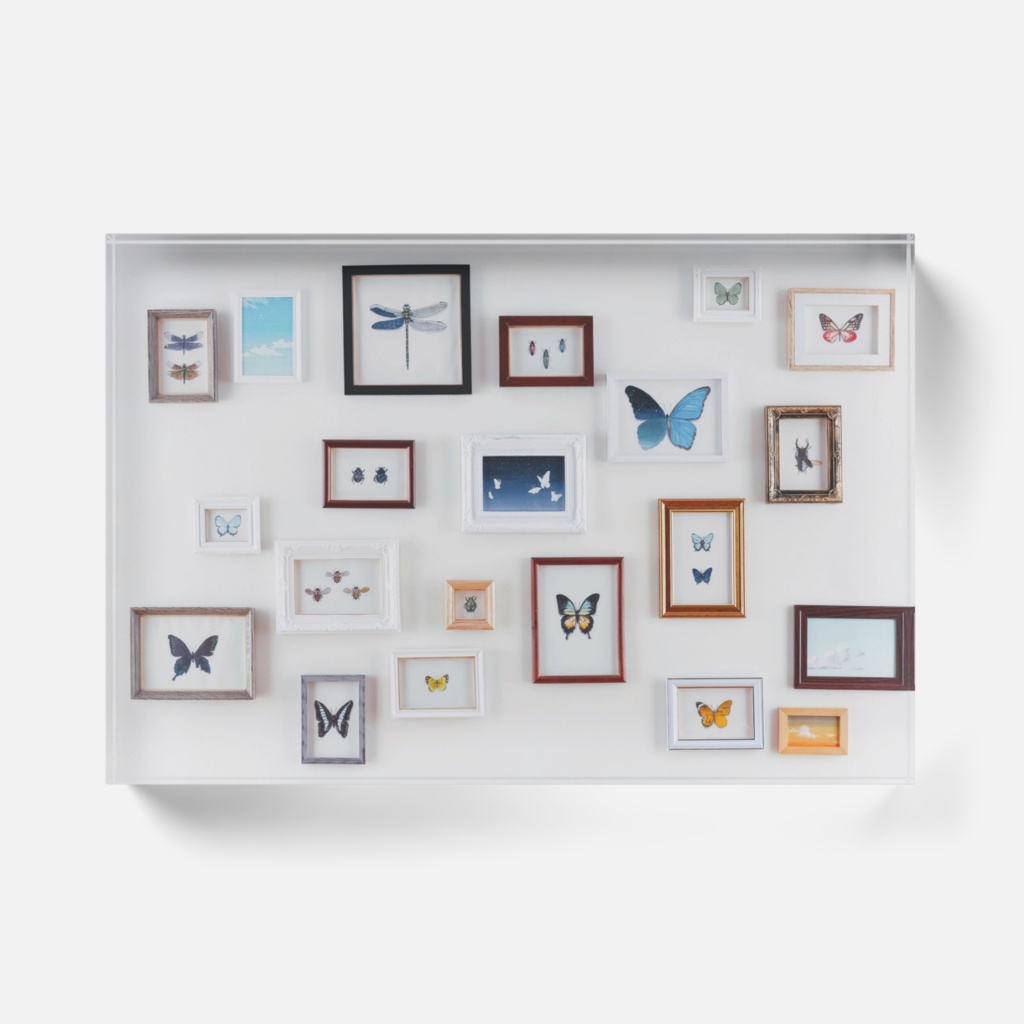 「夢と現実の狭間」アクリルブロック【オリジナル】