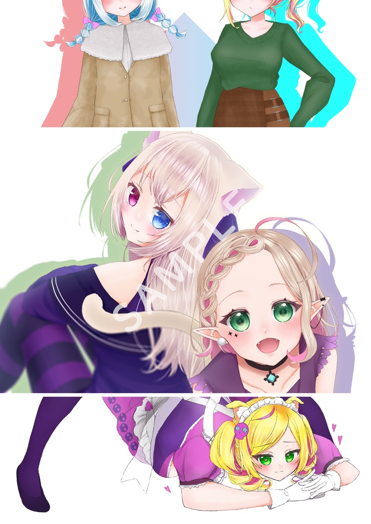 『はこにわり~ふれっと!』C99新作イラスト本