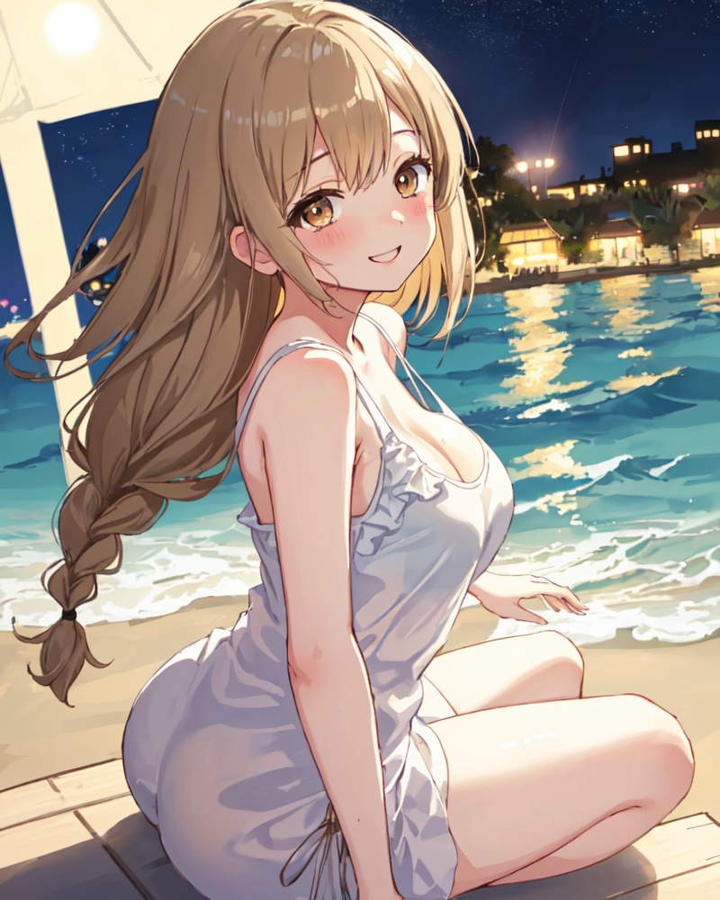 2025夜の海でふたりっきり♡まったりデートボイス動画【特典*台本PDF付き】