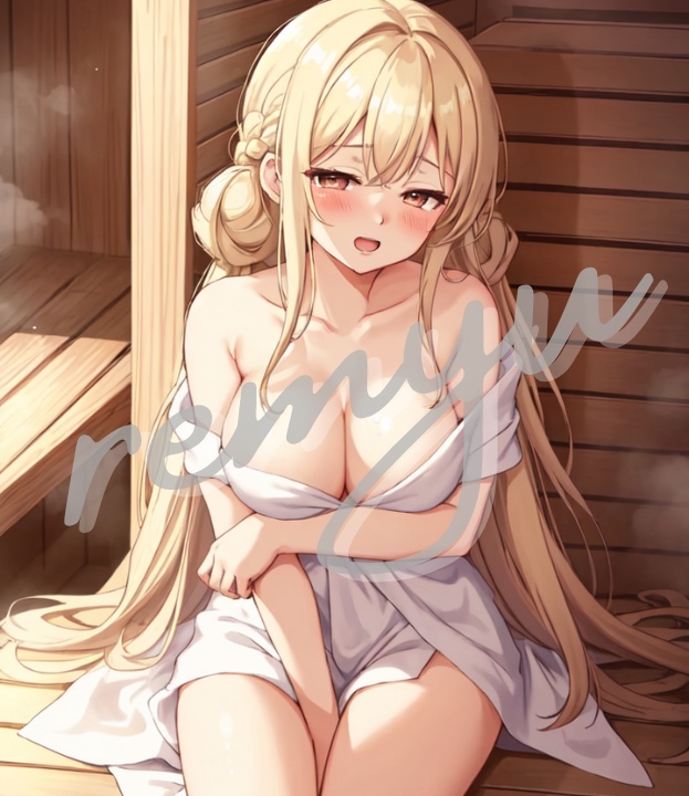 カップルサウナでいちゃいちゃデート🩷ボイス動画