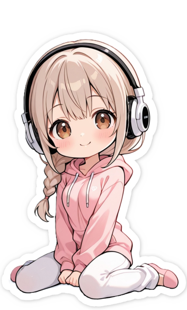 【スマホステッカー】ちびれみゅハッピーライフ(全5種)