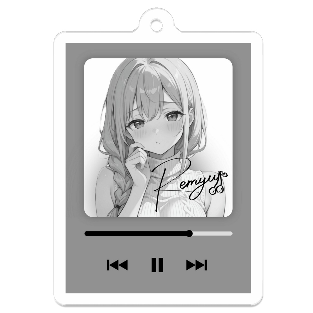 れみゅ再生中💓アクリルキーホルダー