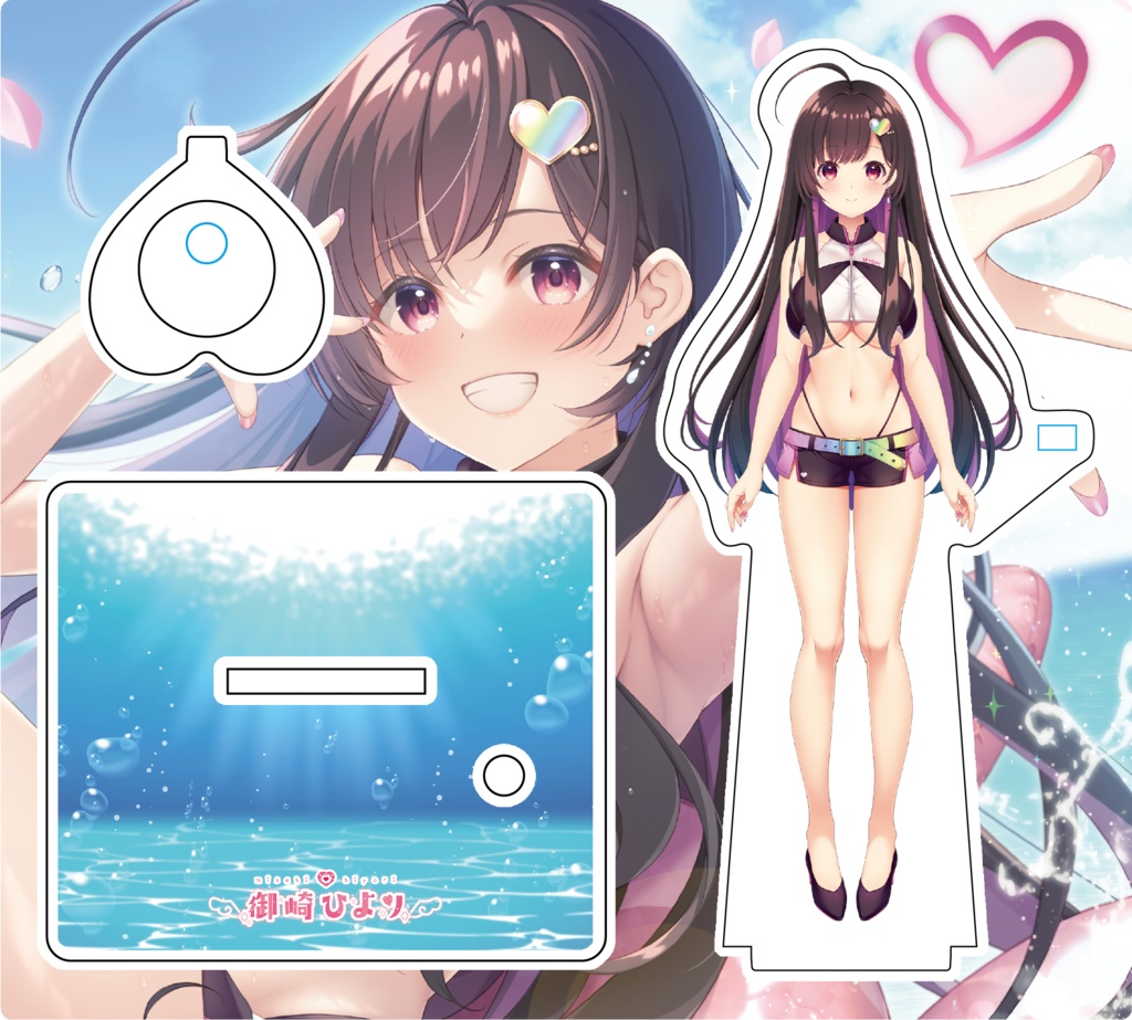 御崎ひよりスペシャルサマーグッズ2022【黒ver】