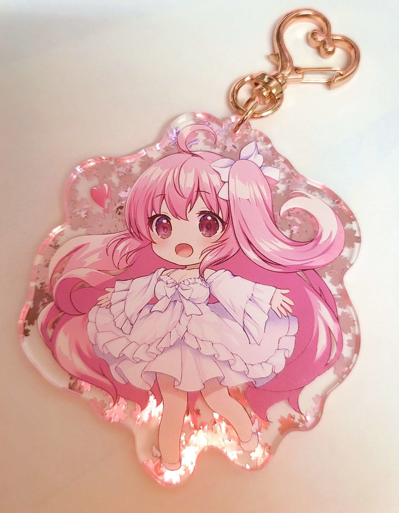 ひよりん桜アクキー2024