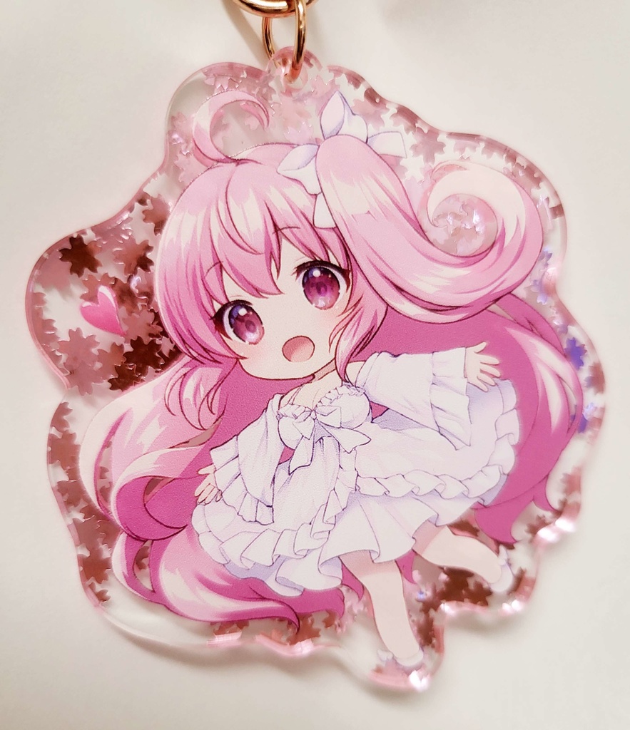 ひよりん桜アクキー2024