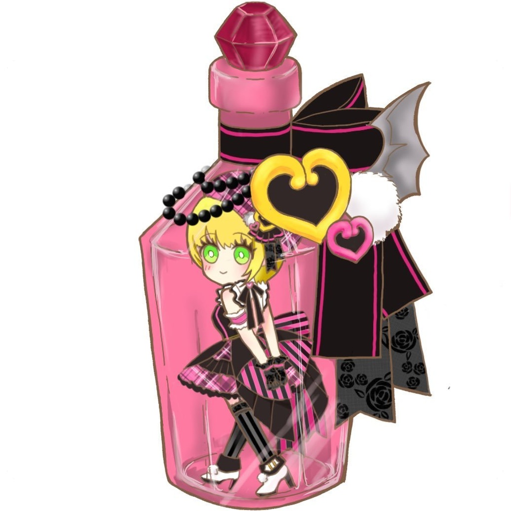 ［宮本フレデリカ］クリアステッカー