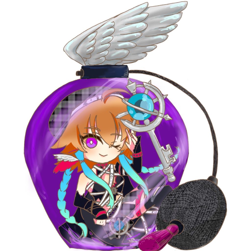 ［二宮飛鳥］クリアステッカー