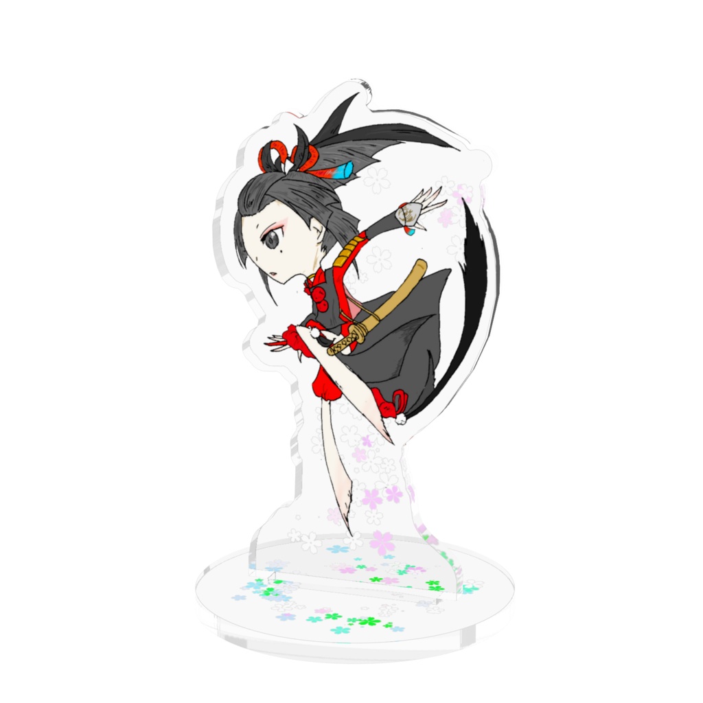 アクリルフィギュア・小烏丸、顕現