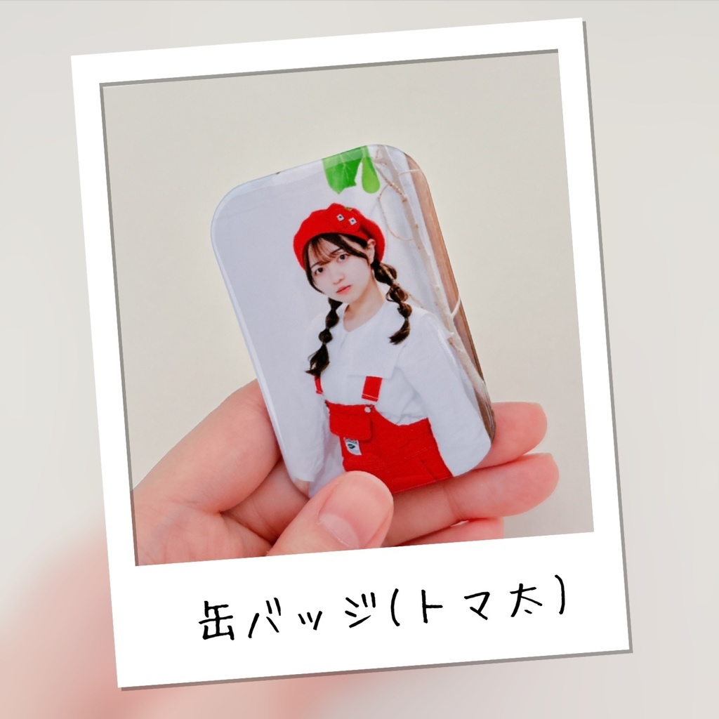 スクエア缶バッジ(全3種)
