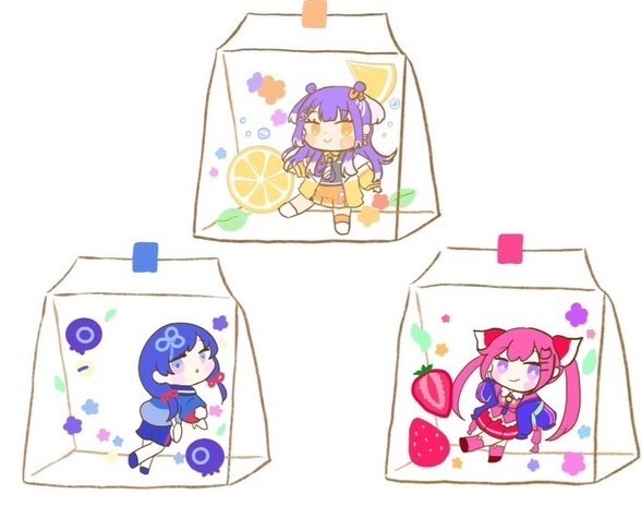 【#にじそうさく07】RanunculusイメージソングCD・アクリルキーホルダー・ポストカード【たいちゃづけ】