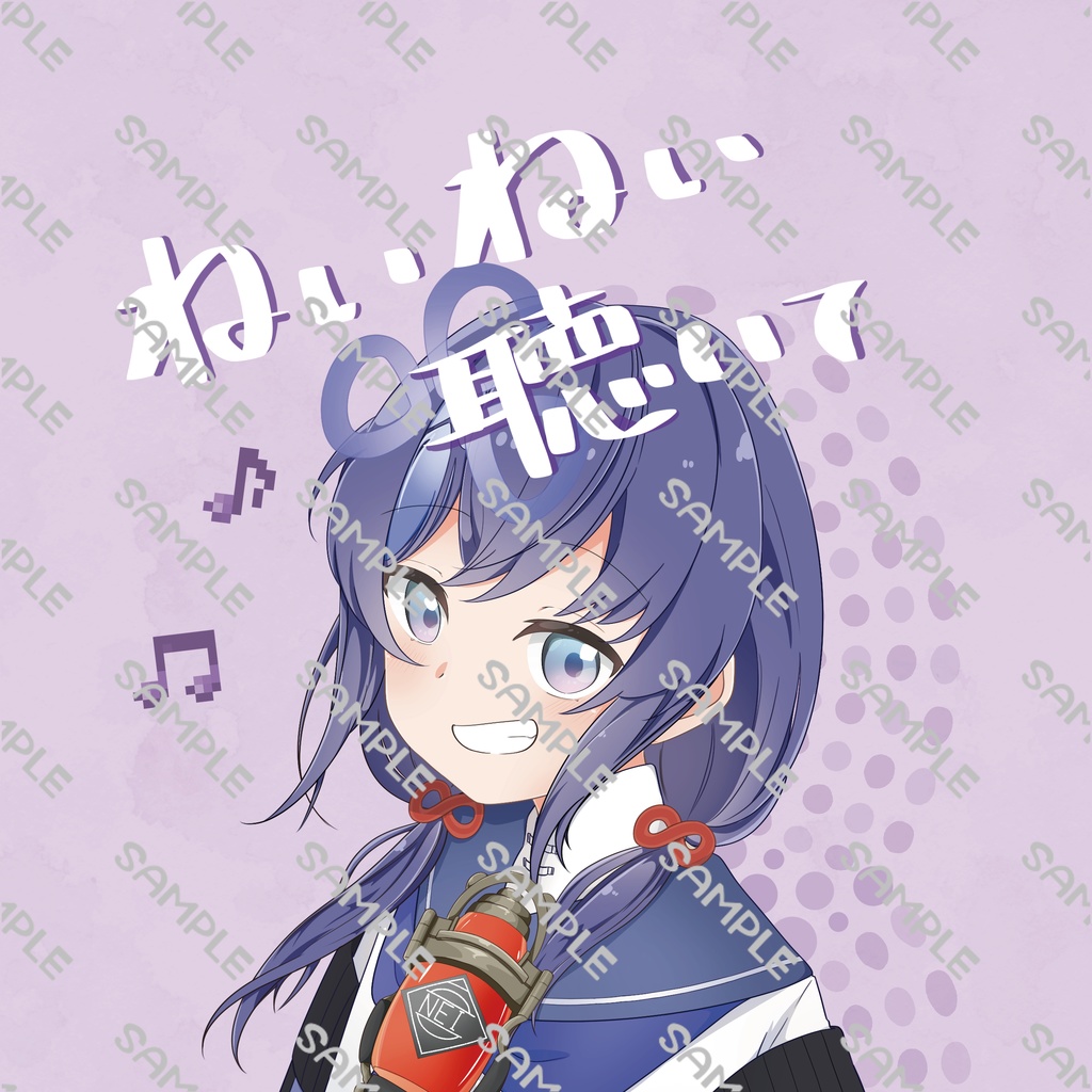 【#にじそうさく09】先斗寧イメージソングミニアルバム・ステッカー