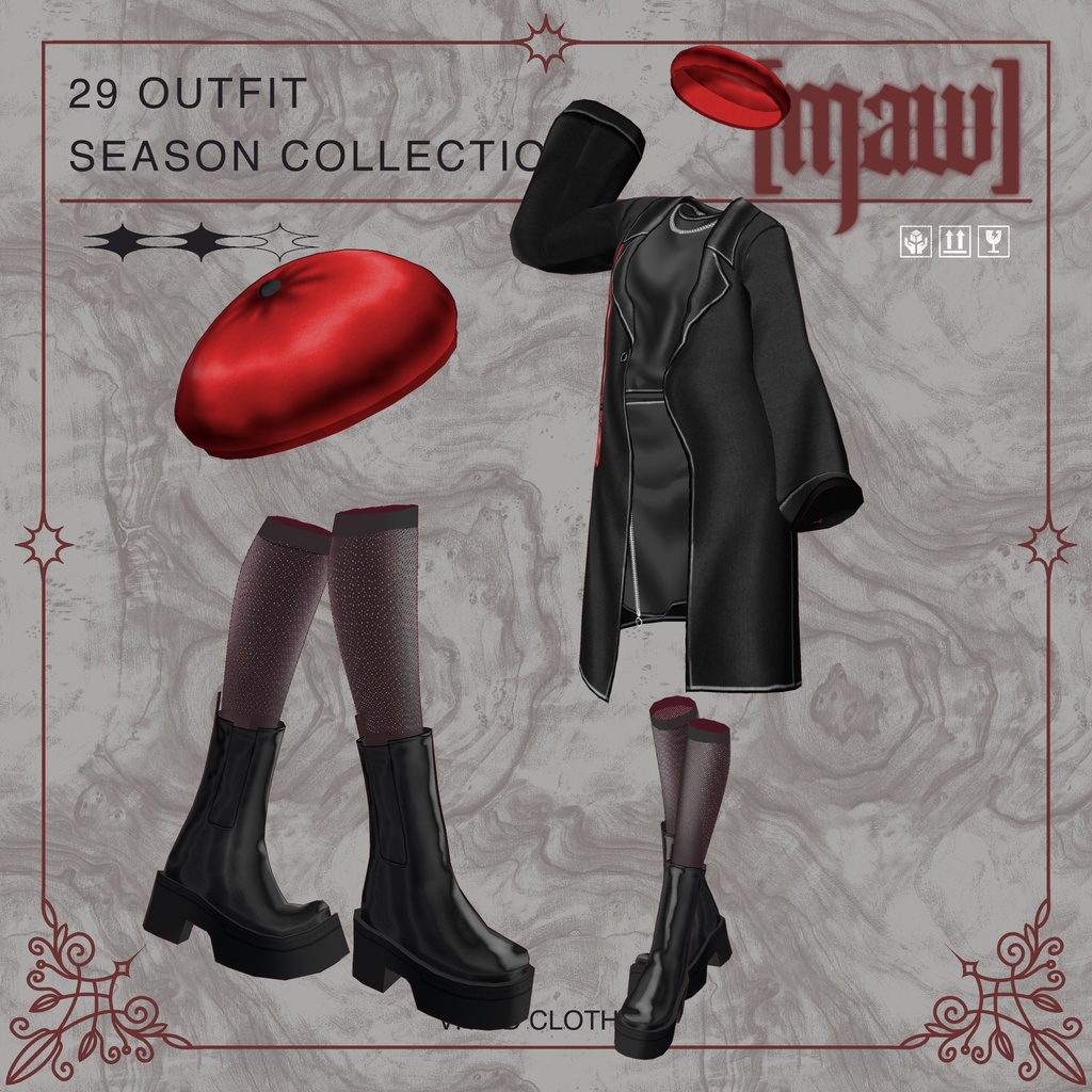 29 OUTFIT VROID by [maw]