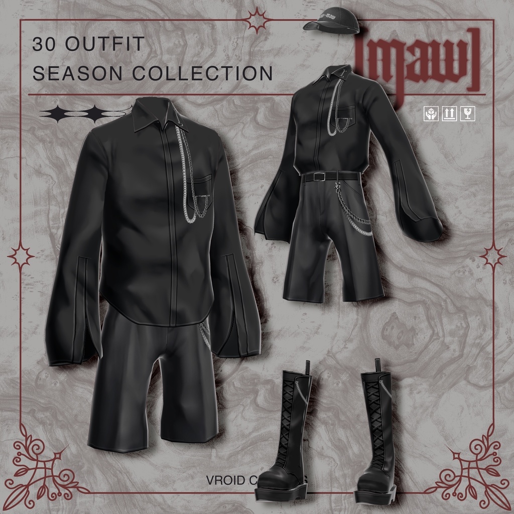 30 OUTFIT VROID by [maw]