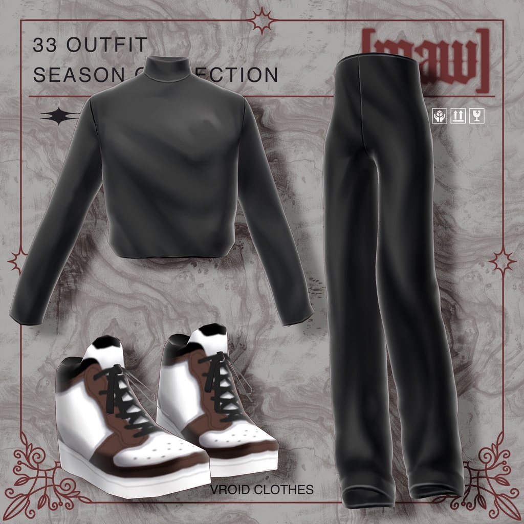 33 OUTFIT VROID by [maw] - [maw] - BOOTH
