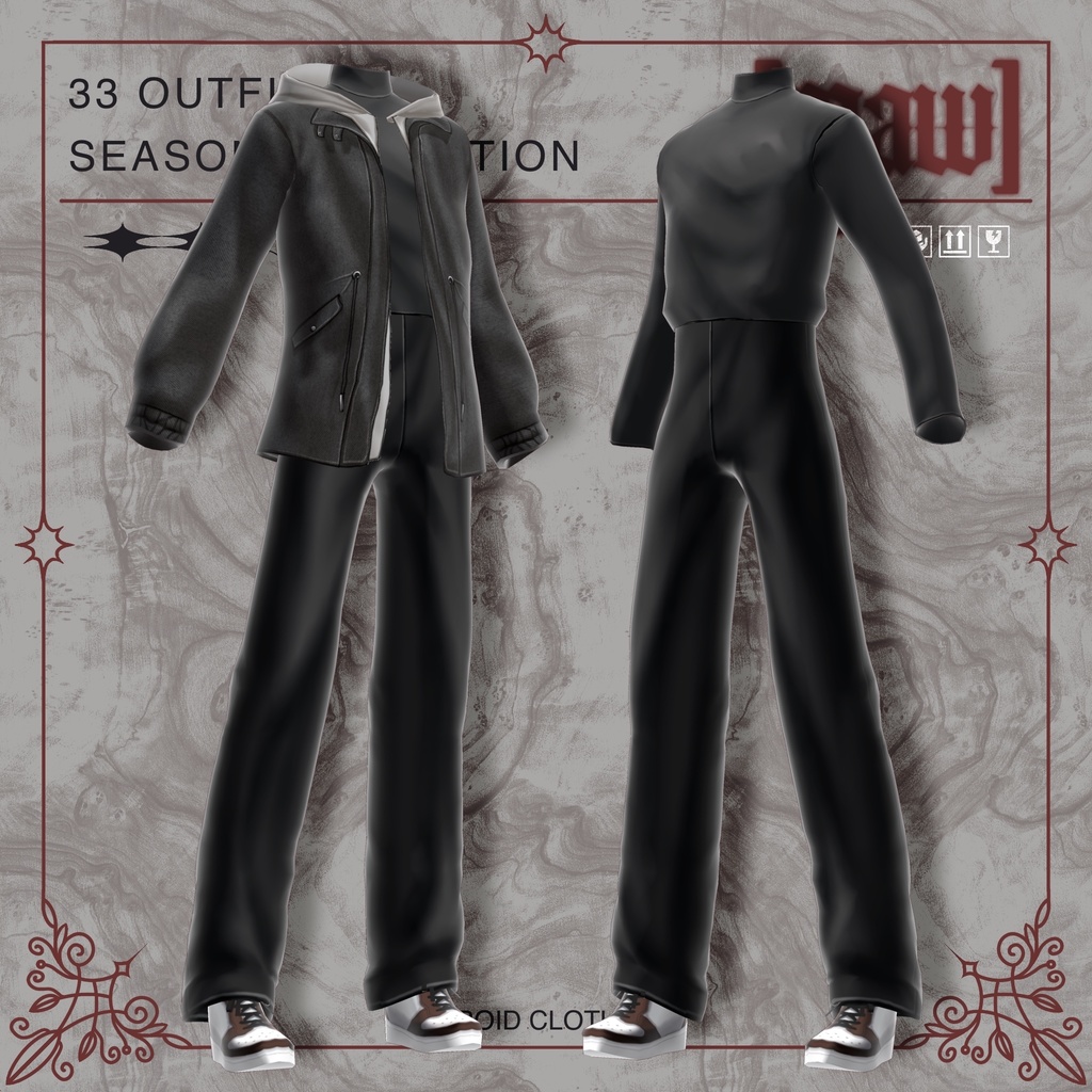 33 OUTFIT VROID by [maw]