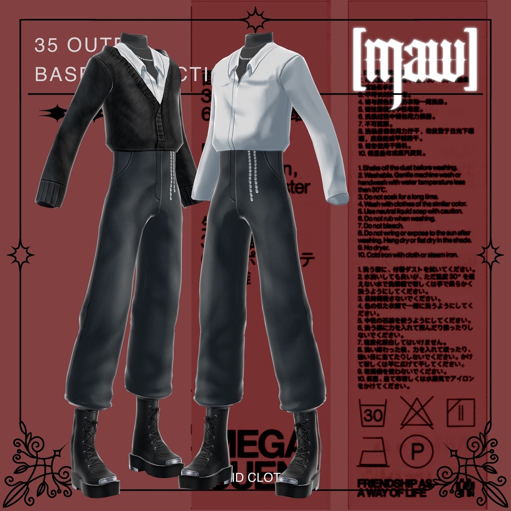 35 OUTFIT VROID by [maw]