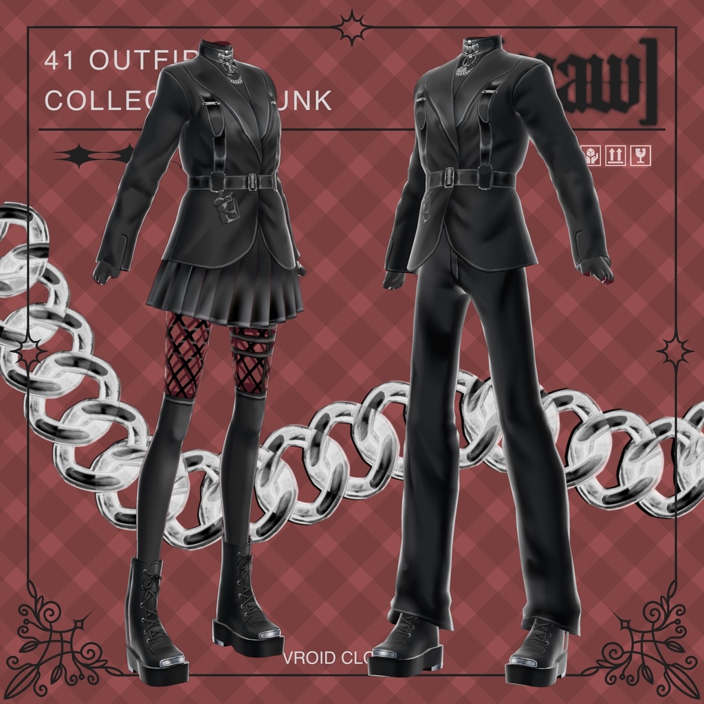 41 OUTFIT VROID by [maw]