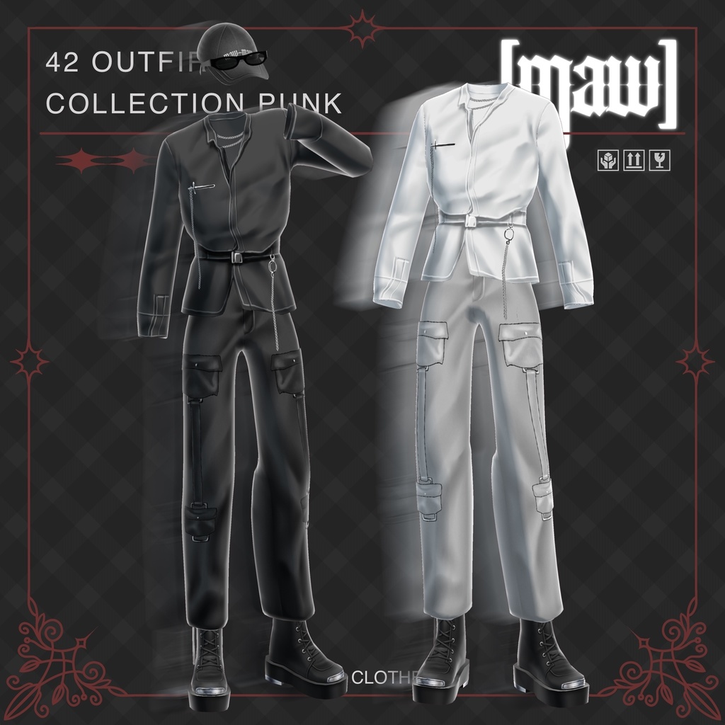 42 OUTFIT VROID by [maw]