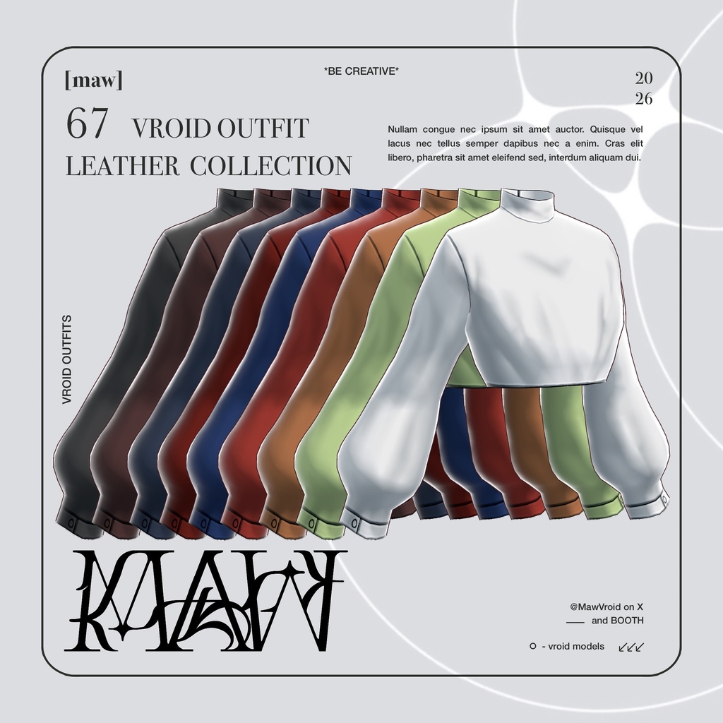 67 LEATHER | FULL COLOR | VROID
