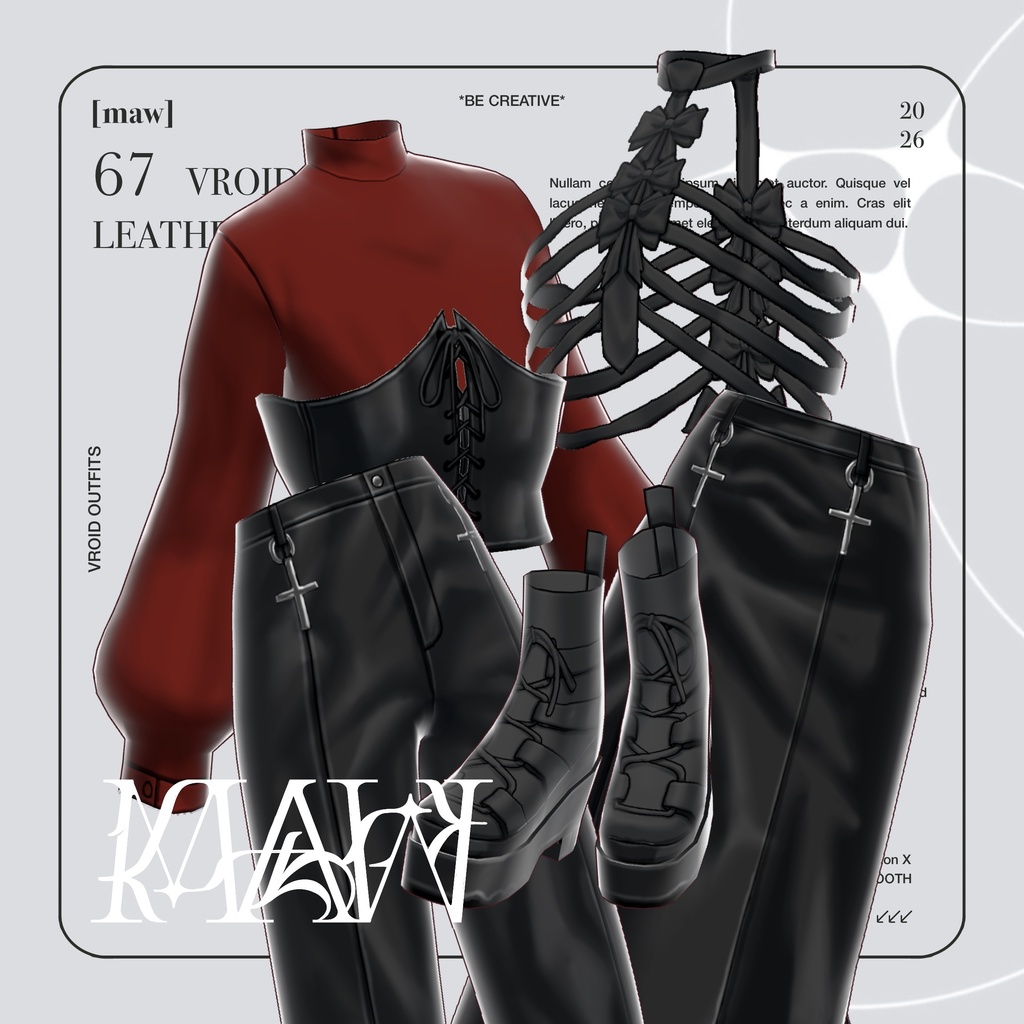 67 LEATHER | FULL COLOR | VROID