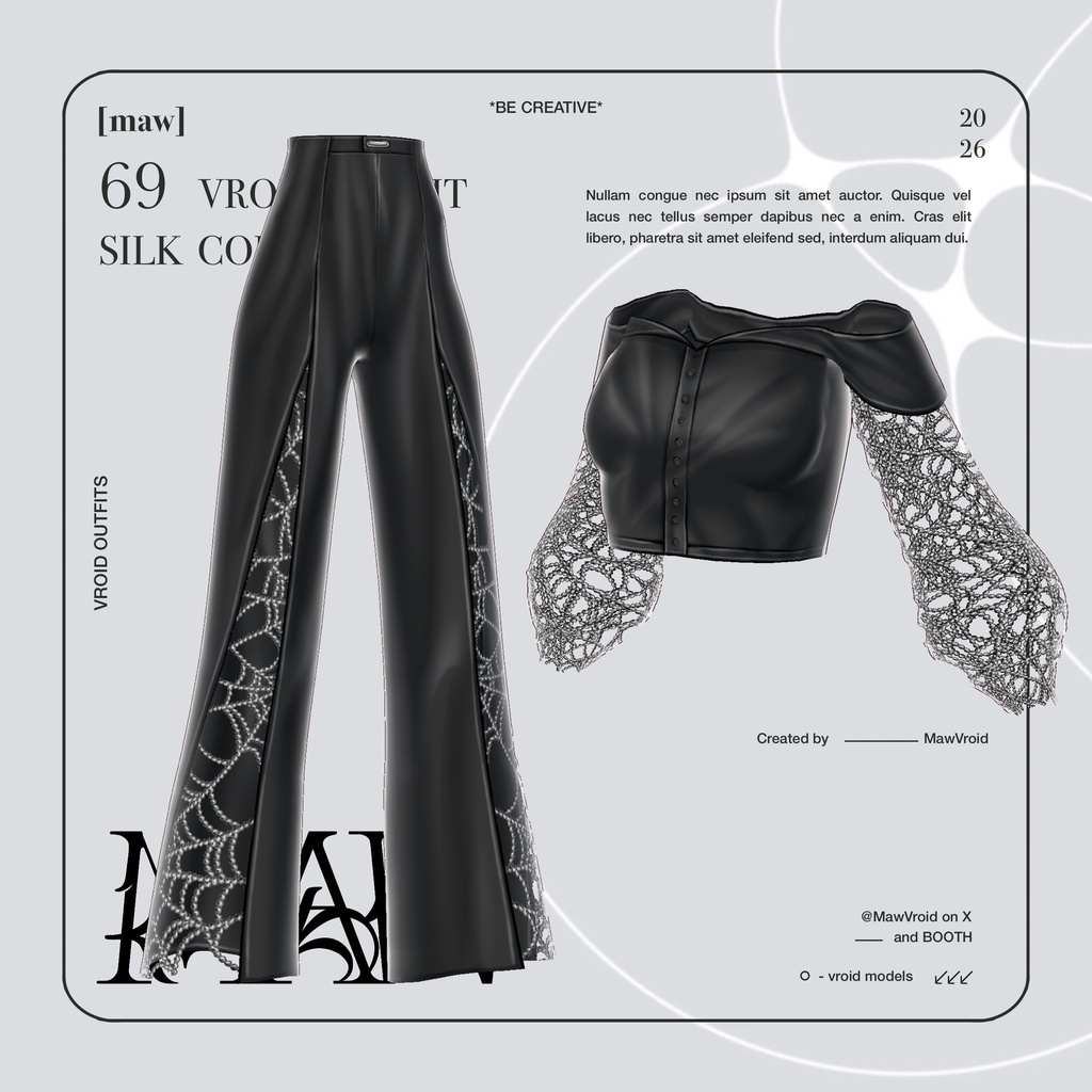 69 WIDOW’S WEB | HALLOWEEN | VROID