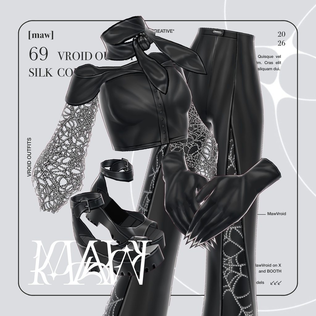 69 WIDOW’S WEB | HALLOWEEN | VROID