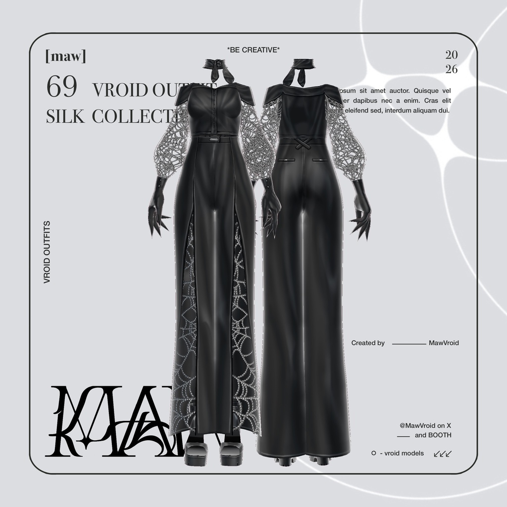 69 WIDOW’S WEB | HALLOWEEN | VROID