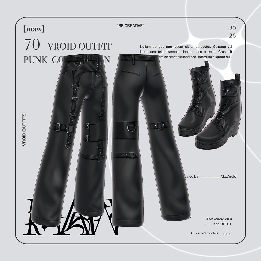 70 PLAGUE SKELETON WIDOW’S WEB | HALLOWEEN | VROID