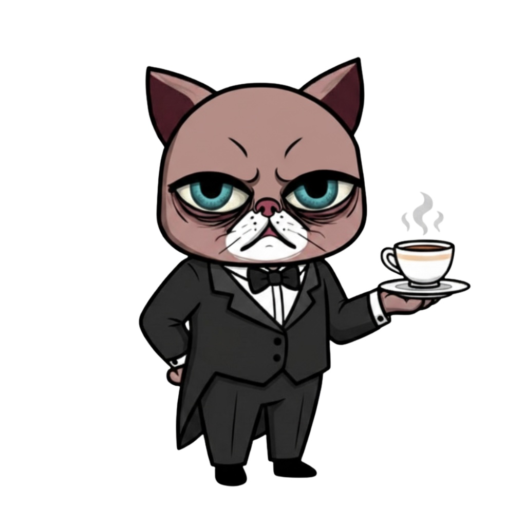 【Cat】目ヂカラ強めの執事