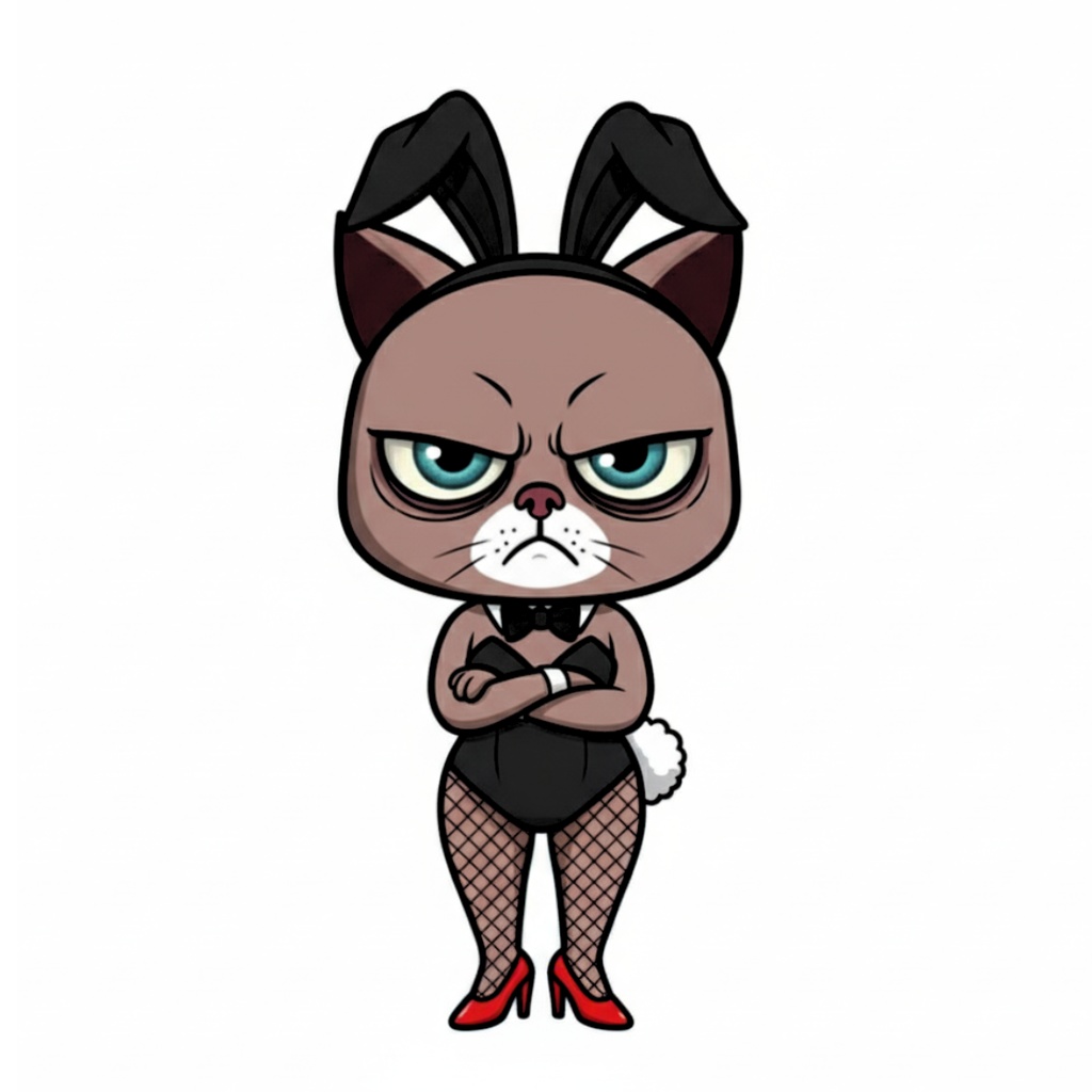 【Cat】目ヂカラ強めのバニー①