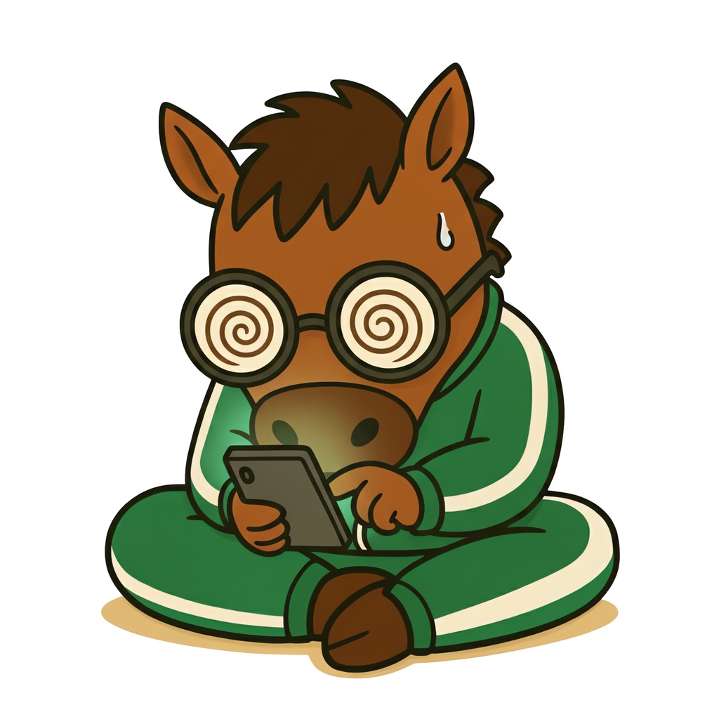 【Horse】スマホ病の馬