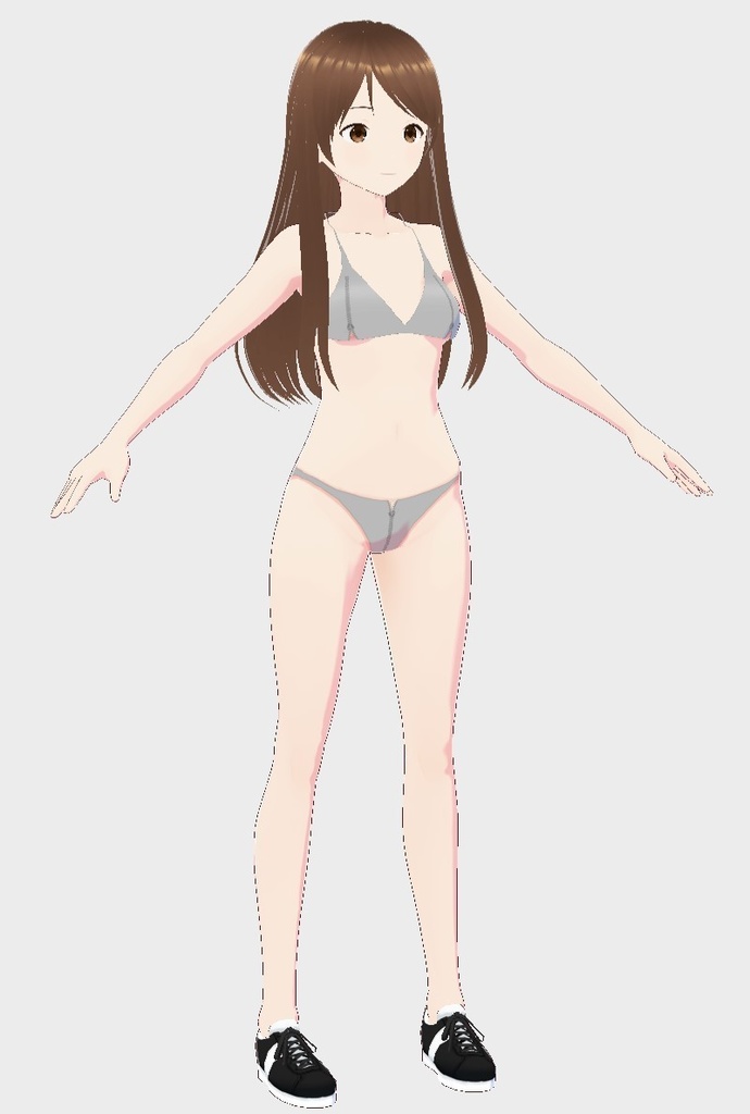 Vroid正式版向け ちょっとHな水着 3カラー衣装 Vroid用テクスチャ