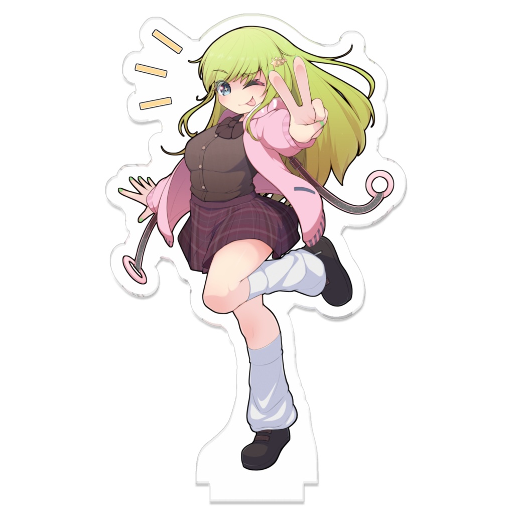 女子校生ぬっこアクリルスタンド