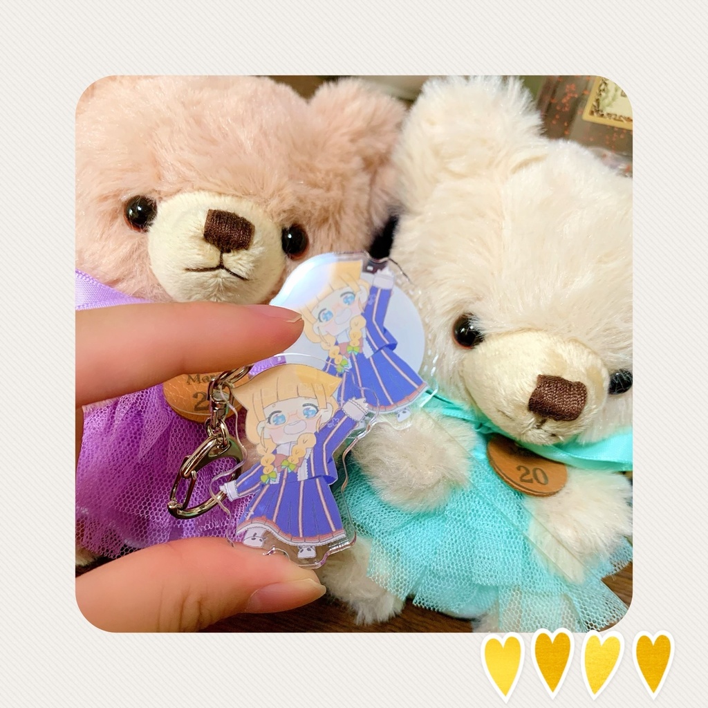 オリギフ感謝アクキー＆アクリルマドラーセット