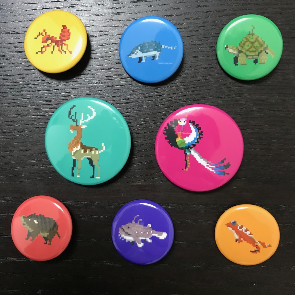 World for Two 缶バッジ