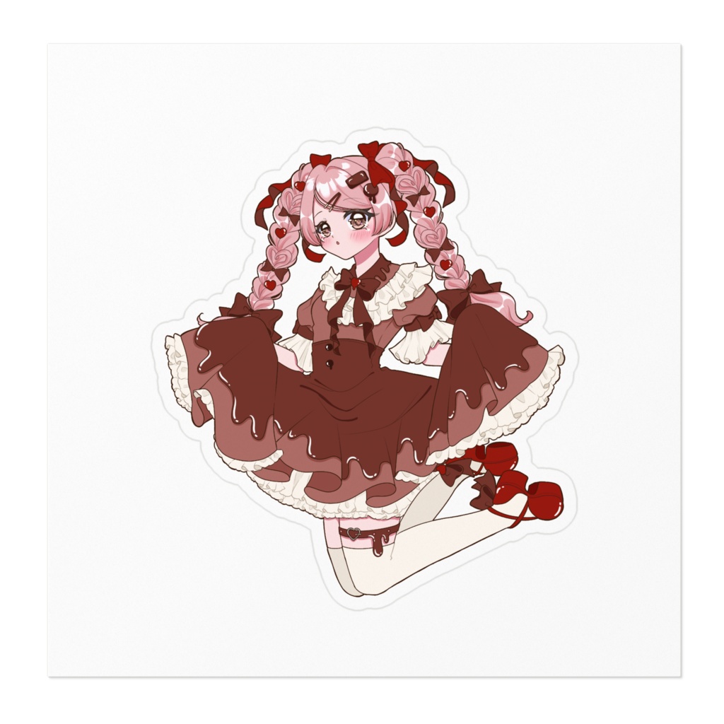 ちよこちゃんステッカー