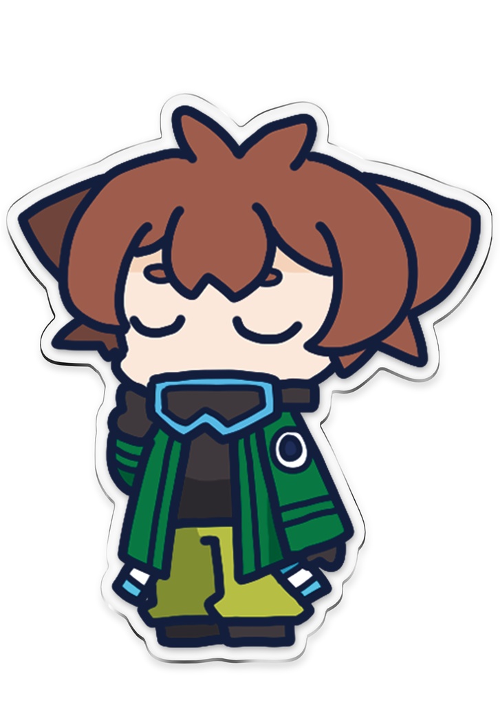 【アクリルキーホルダー】あさひかわ