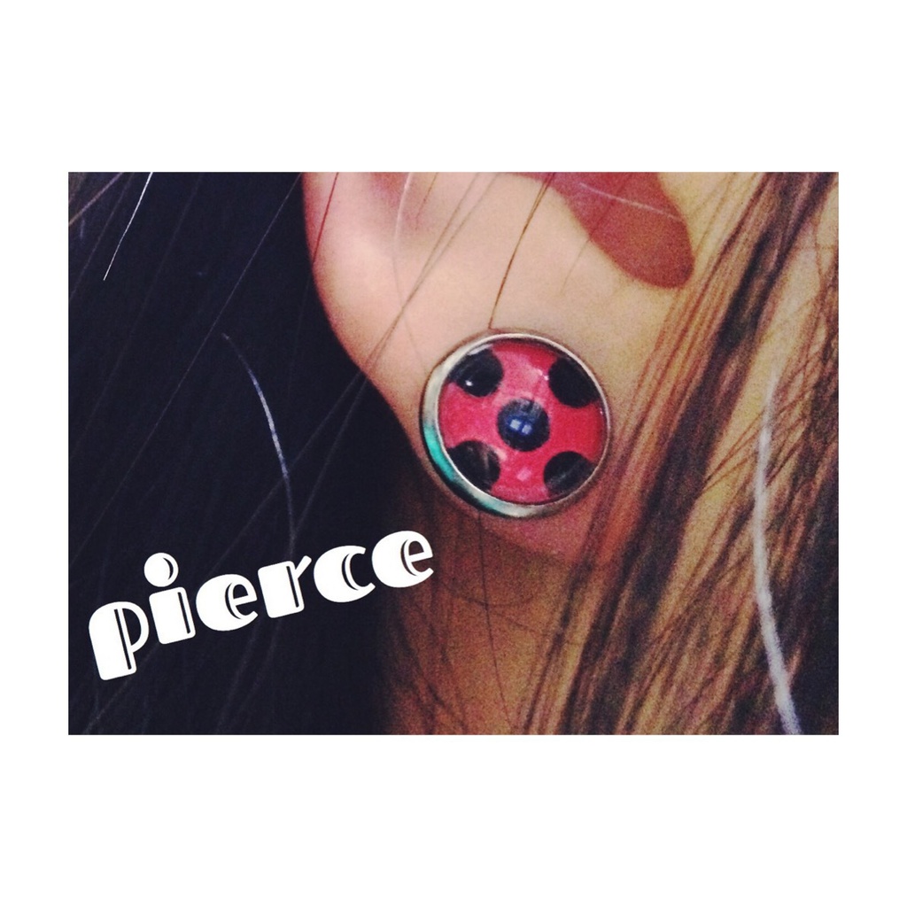 Ladybug's pierces 🐞